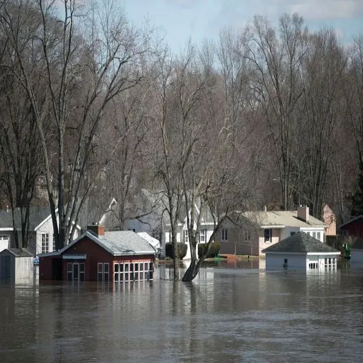 Storm and flood water damage at a High Point, NC home